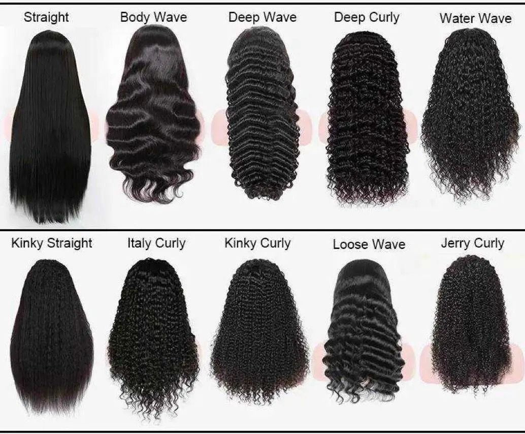 Black HD lace wig